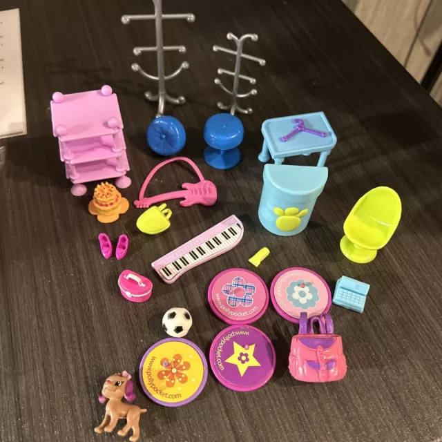 Mixed Lot Of Polly Pocket Accessories