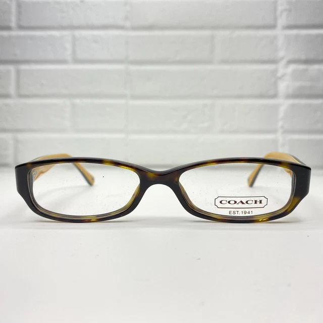 Monturas de gafas Coach marrón Emily HC 6001 tortuga oscura 5055 48-15-135 20054