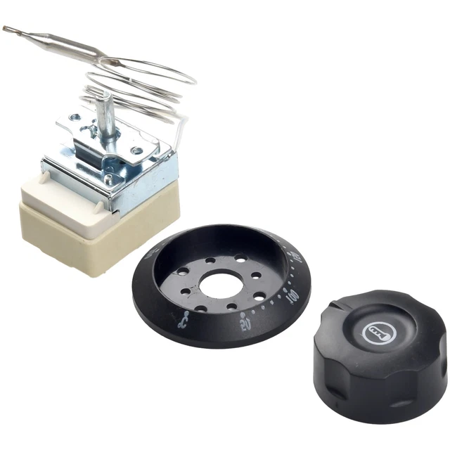 Thermostat Capillaire Universel ATF 2 - 16A 220V/250V - Réglable De +50°C à +300°C