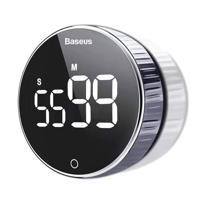 Baseus LCD timer digitale a breve termine magnetico orologio a uovo tempo di cottura orologio cronometro