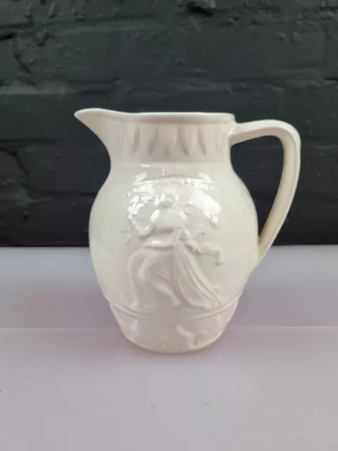 Royal Creamware Classics Large Milk Jug 6" High 2