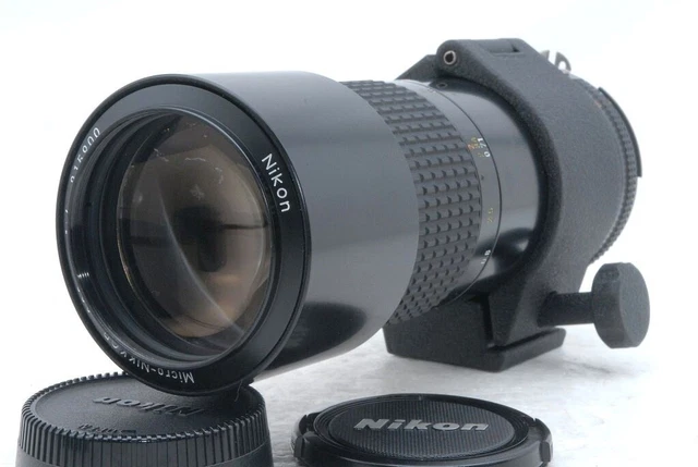 Nikon Micro NIKKOR 200mm F/4 (182933) – Obiettivo Macro Dal Giappone, VENDUTO PER RICAMBI