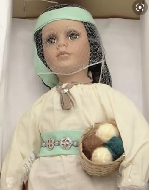 Heritage Signature Collection Natane Indian Porcelain Doll *rare retired*