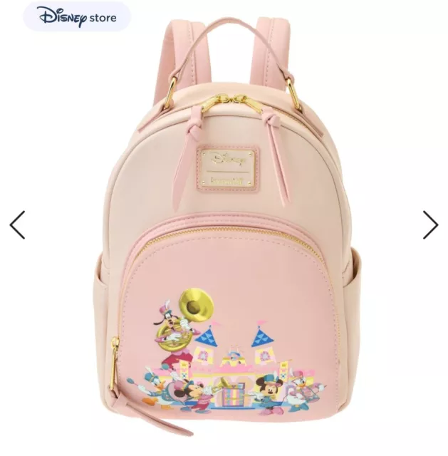 Japan Tokyo Shibuya Disney Store 30th Anniversary 2022 Loungefly Backpack