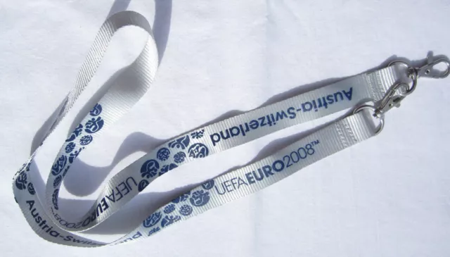 UEFA Euro 2008 Austria-Switzerland Schlüsselband Lanyard NEU (T144)