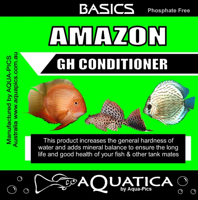 BULK Savings 4.5kg Aquatica Basics Amazon GH Conditioner for planted aquariums