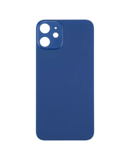 Vitre Arrière de Remplacement iPhone 12 Mini - Bleu