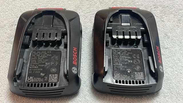 BOSCH POWER FOR All 18V Akku PBA 18V 2.5Ah W-B EUR 46,00 - PicClick DE