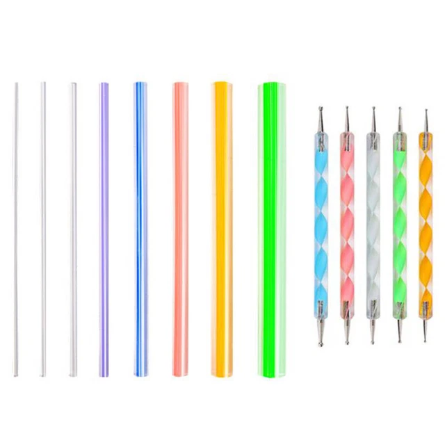 Juego de herramientas de puntos Mandala para pintar rocas, kit de puntos de rocas de pintura, acrílico B9W7