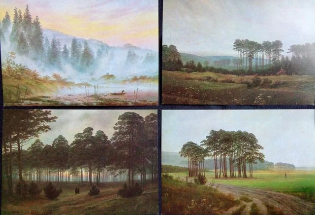 Caspar David Friedrich Die Vier Tageszeiten picclick.de