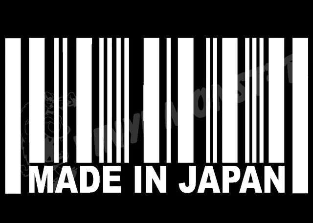 MADE IN Japan Sticker Decal JDM Toyota Honda Yamaha Suzuki Datsun
