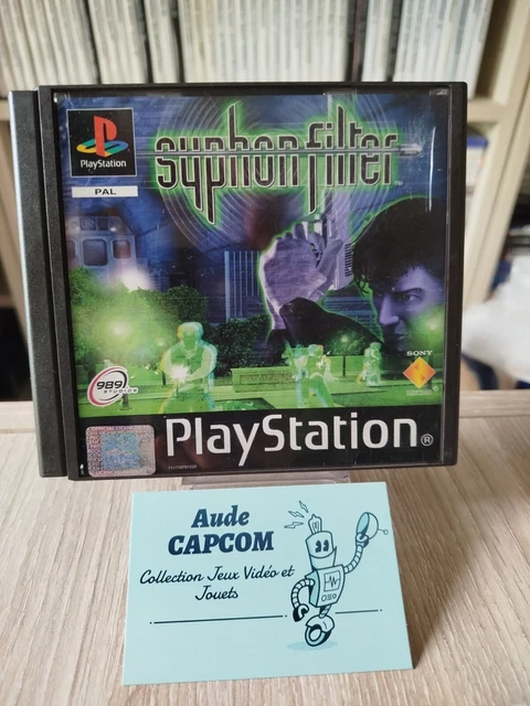 Jeu PS1 Syphon Filter 2 Complet - Boîtier Cassé, Jeu Testé & Nettoyé, Version Française