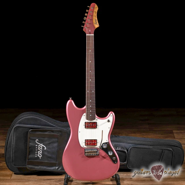 Fano MG6 Oltre Lollar Novel90 Guitare Électrique Avec / Housse – Bordeaux Mist