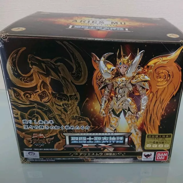 Saint Cloth Myth EX Aries Mu God Cloth Saint Seiya Soul of Gold Bandai Japan