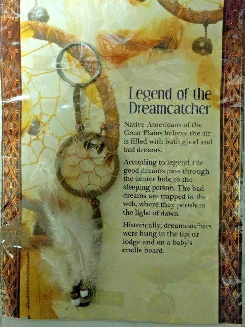 Legend of the Dreamcatcher Dream Catcher Key chain by St. Josephs Indian School