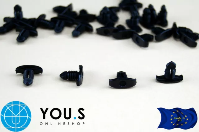 10x Türdichtung Dichtung Clips für VW Golf 1 Jetta Polo Sharan VW Bus T2 T3 T4