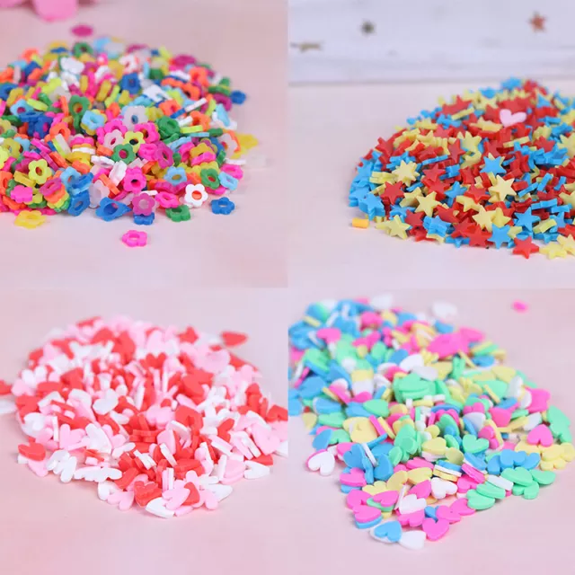 10g/pack Polymer clay fake candy sweets sprinkles diy slime phone supplieYH Bf