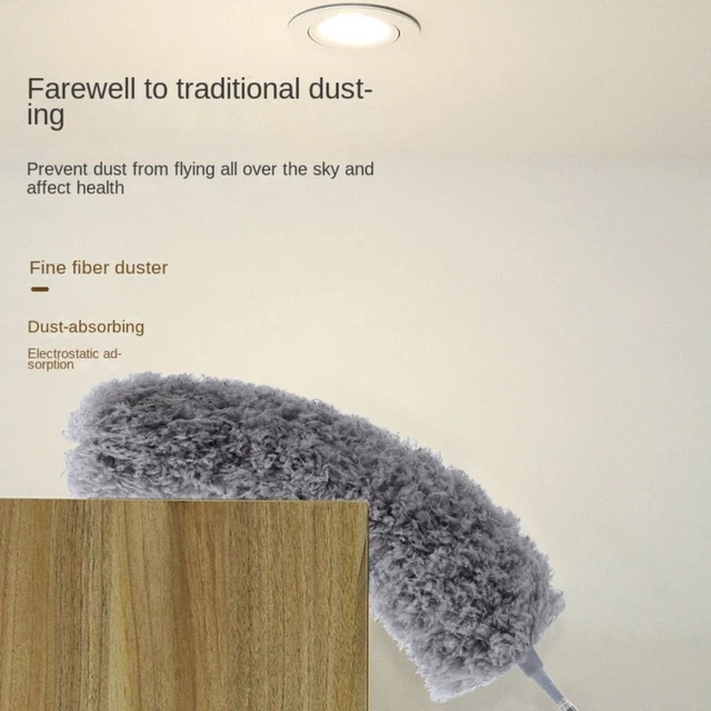 BIEGBAR TELESKOP-MIKROFASER-DUSTER-SET WASCH bar Abnehmbare Reiniger ...