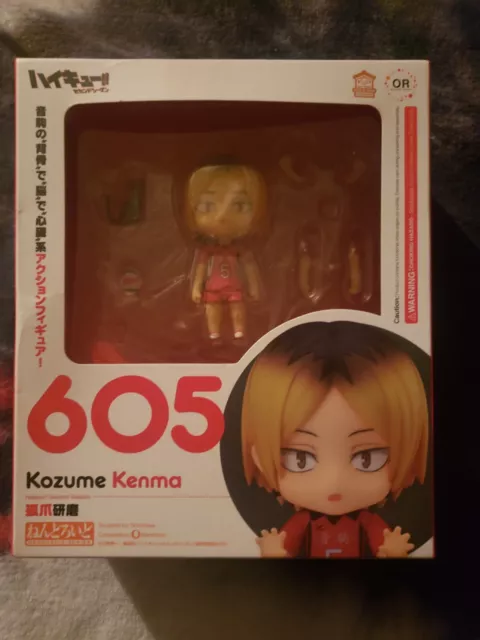 Haikyu Haikyuu Kozume Kenma Nendoroid Figure 605 Good Smile Damaged Box