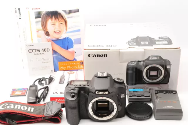 [Near Mint] Canon EOS 40D 10.1 MP Digital SLR Body 14972clicks from Japan