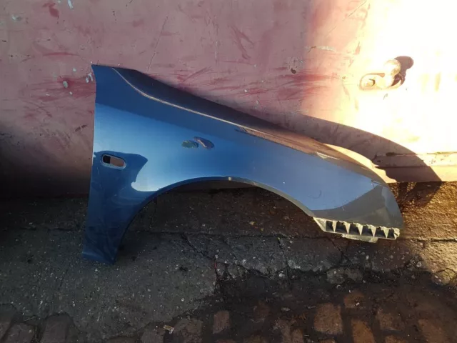 Saab 9-3 2003-2007 Rh Uk O/S/F Drivers Front Wing Blue 290 Read Detail