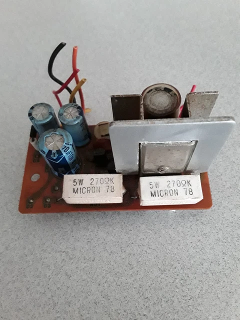 Sansui 9090db F2619 RF Power Supply board- no heat damage