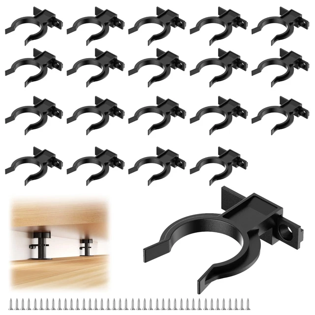 Mprofi MT 20 X Clips Plinthe Cuisine - Plastique Clips Pour Plinthe