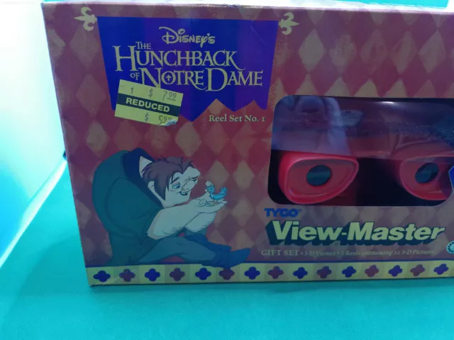 Viewmaster Hunchback Notre Dame Tyco Disney NOS in box 1996 issued 3