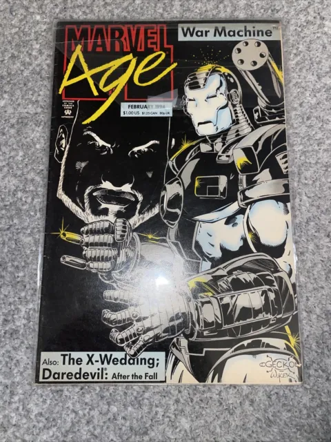 Marvel Age #133 X Wedding + War Machine Rare Feat Daredevil Marvel Comics 1994 4