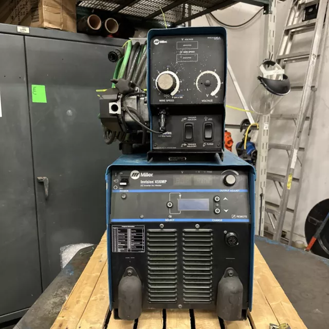 Miller Invision 456mp 70 Series  Feeder MIG Welder (02