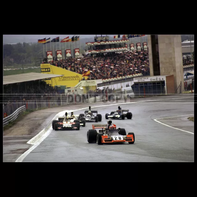 Photo A.009115 JOHN WATSON BRABHAM GP SPAIN F1 1974 JARAMA GRAND PRIX