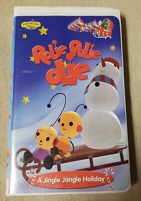 ROLIE POLIE OLIE A Jingle Jangle Holiday VHS Tape Playhouse Disney ...