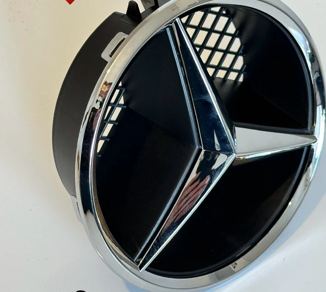 Front Chrome Star Grille Badge For Mercedes-Benz E-Class W207 Coupe/Cabriolet (2009-2013)
