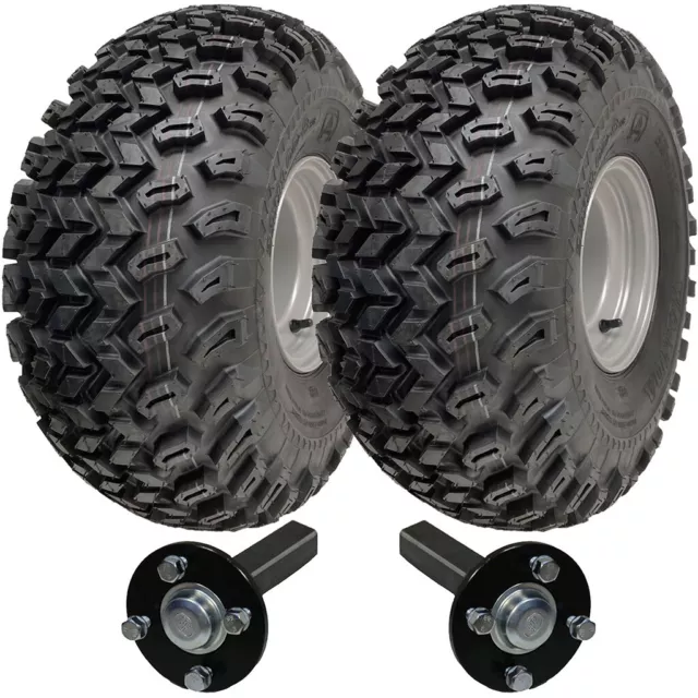 22x11.00-8 Utility Atv Quad Remorque Kit Roues Axe Wanda P334 Capacité 900kgs