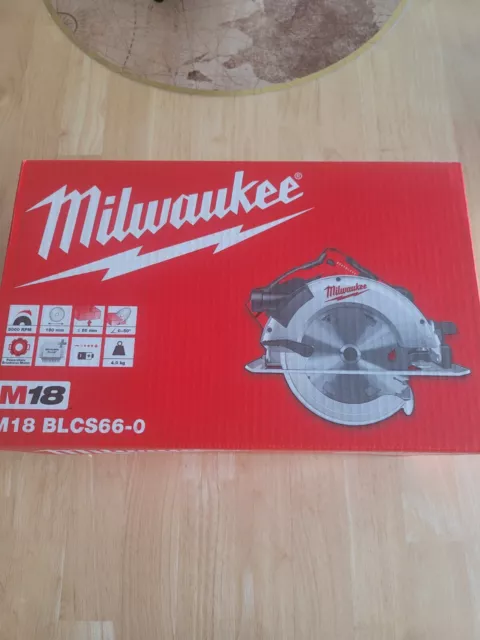 Scie Circulaire Milwaukee M18 BLCS66-0