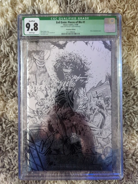 2000 Chaos Comics Evil Ernie Pieces Of Me #1 Chromium Edition CGC 9.8 Signed