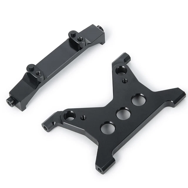CrazyRacer Edelstahl-Akkuhalterung Für Axial SCX10 II (AX90046, AX90047) - Verlagerung & Erweiterung