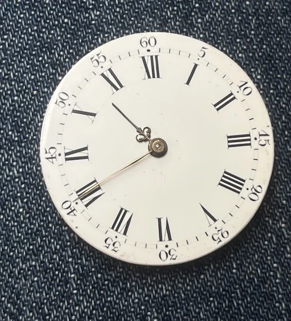 Mouvement De Montre Gousset à Réviser - Référence 8-38/P7/3, Occasion, Pour Pièces Ou Réparation