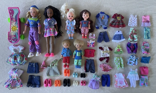 HTF VINTAGE TOMMY & Kelly Dolls / Stacey Dolls & Clothes / Shoes Lot ...