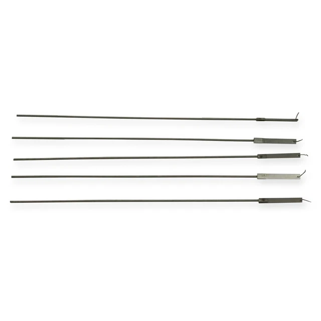 CLOCK REPAIR 10& suspension spring rods set x5 springs mantle antique