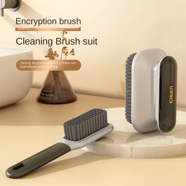 2 tailles Brosse à vêtements Brosse de nettoyage de chaussure  Salle de bains