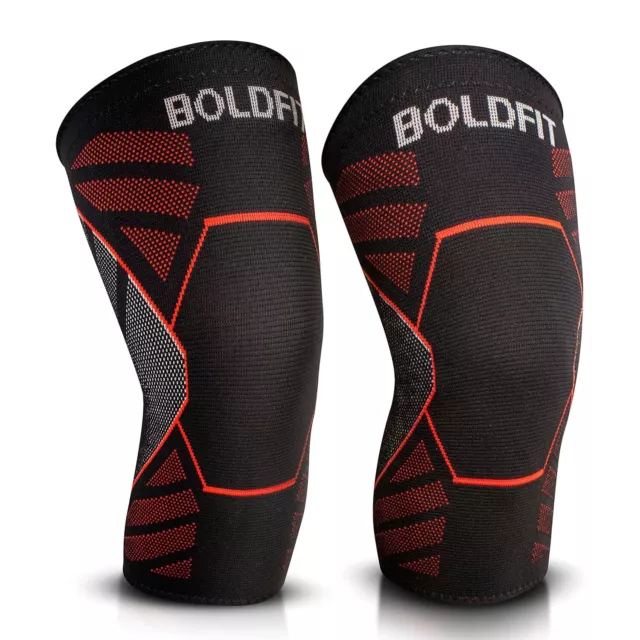 Boldfit Knee Caps For Unisex, Jogging Knee Support, Small Size, Set Of 1 Pair