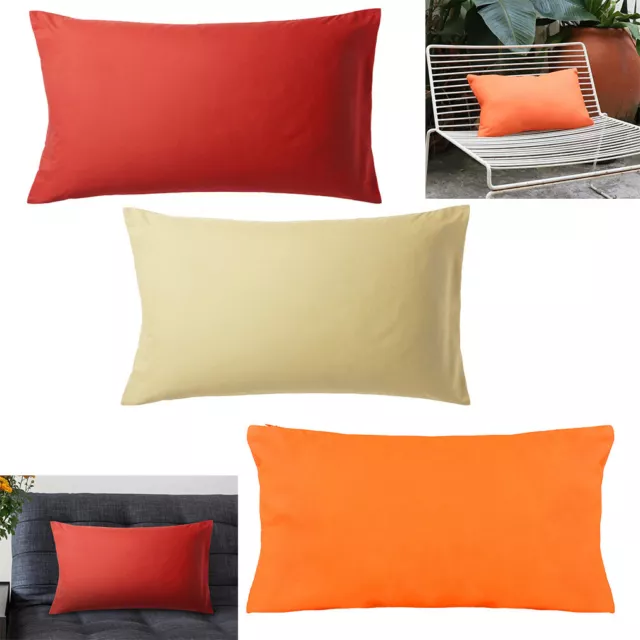 New Waterproof Garden Cushion Covers Furniture Seat Indoor Outdoor 20 x 12 inch