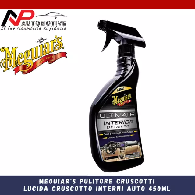 Meguiar’s Ultimate Interior Detailer Pulitore INTERNI E LUCIDA CRUSCOTTO 450 ml