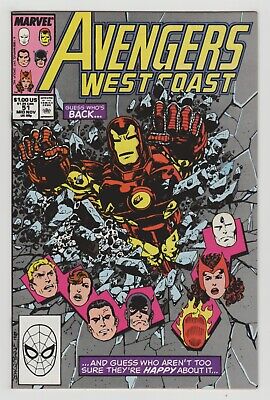 Avengers West Coast #51 - Origin of Master Pandemonium - John Byrne Cover Art