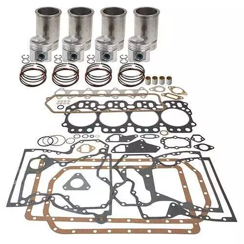 Engine Rebuild Kit - Less Bearings - 3.437" Overbore fits Allis Chalmers C CA B