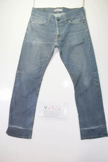 Levis 506 Standard Stretch(Cod.Y1724) tg47 W33 L32 jeans usato Vita Alta Vintage