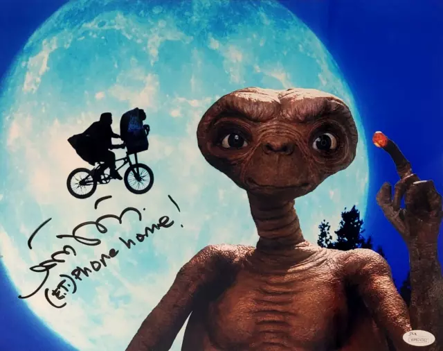 Matthew DeMeritt Signed Photo E.T. Extra Terrestrial Movie 11x14 JSA COA 62