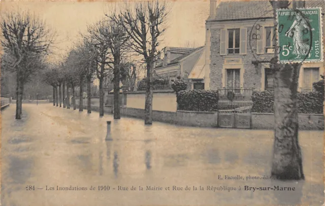 94-Bry Sur Marne-Inondation 1910-N 6008-F/0001