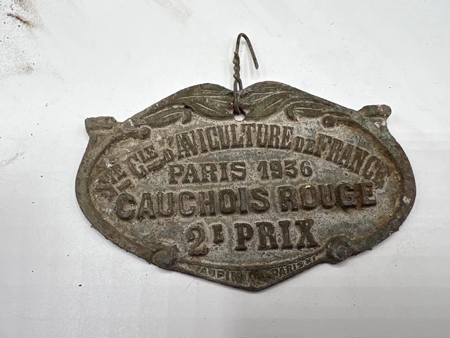 Plaque Concours Hippique – 2ème Prix Ville De Pierrelatte 1972 – Collection